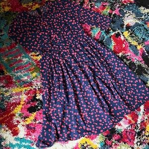 Unbranded Navy and Pink Women’s Dress